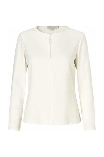 Elise Gug Pearl Blouse in White — UFO No More