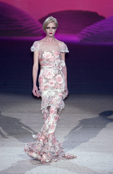 Valentino Spring 2006 Couture Floral Gown — UFO No More