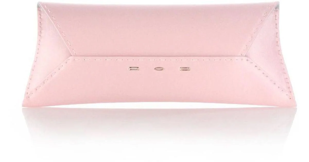 VBH Manila Clutch in Pink Satin