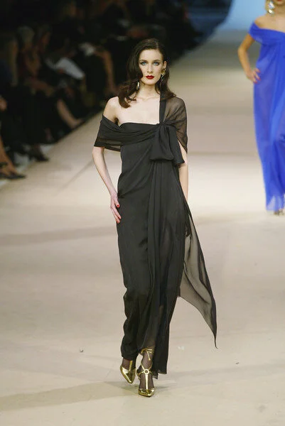 Yves Saint Laurent Couture Draped Gown — UFO No More