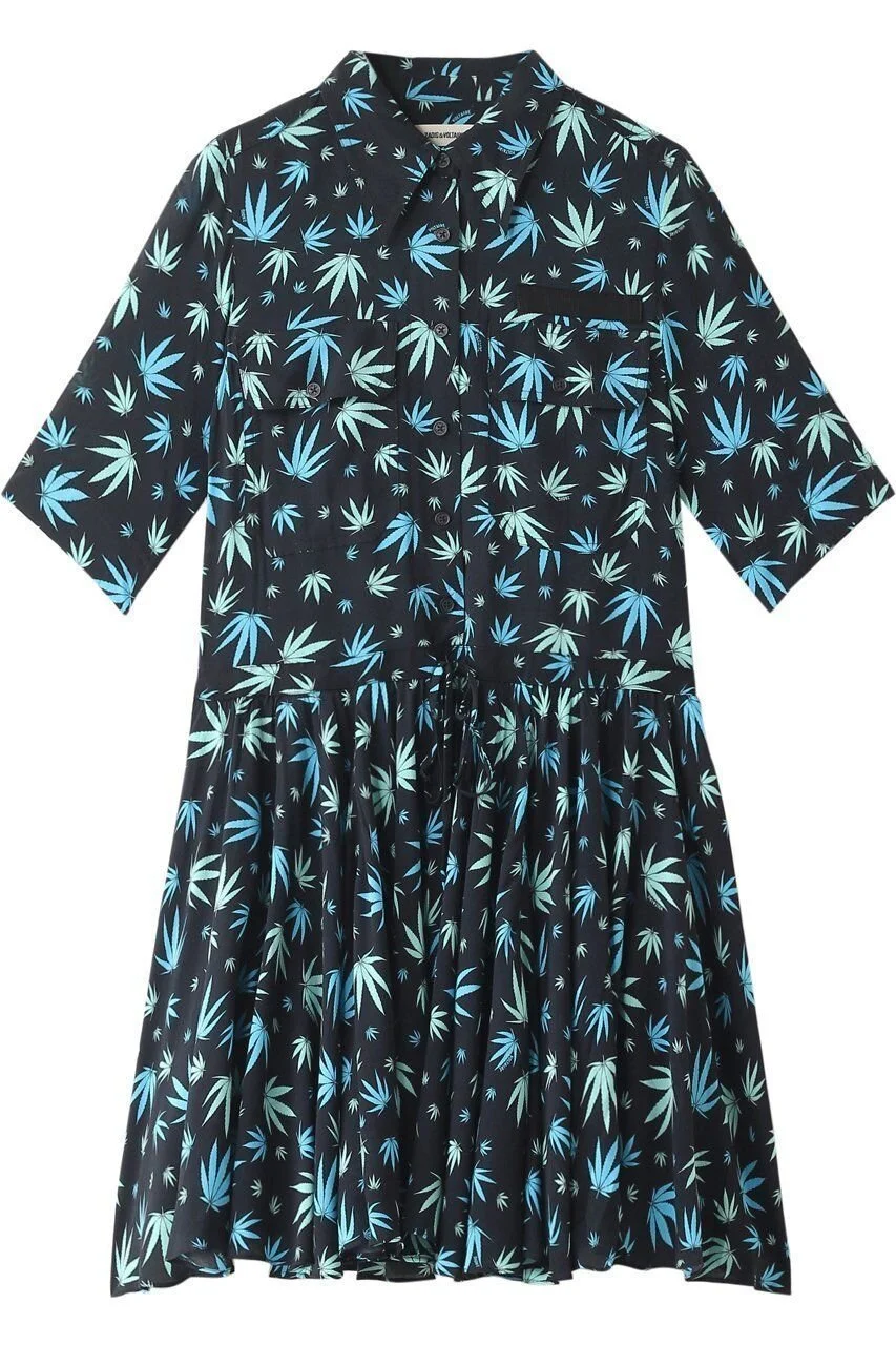 Zadig et Voltaire Ranili Leaves Dress