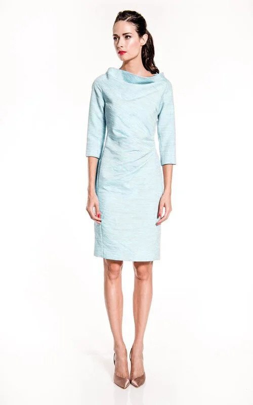 Natan Oversized Cowl Neck Dress