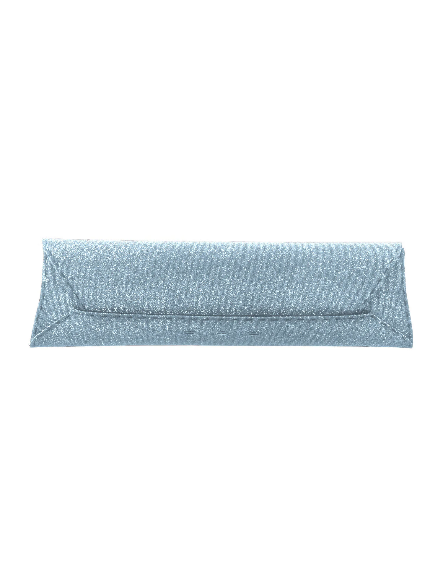 VBH Manila Long Clutch in Blue Glitter