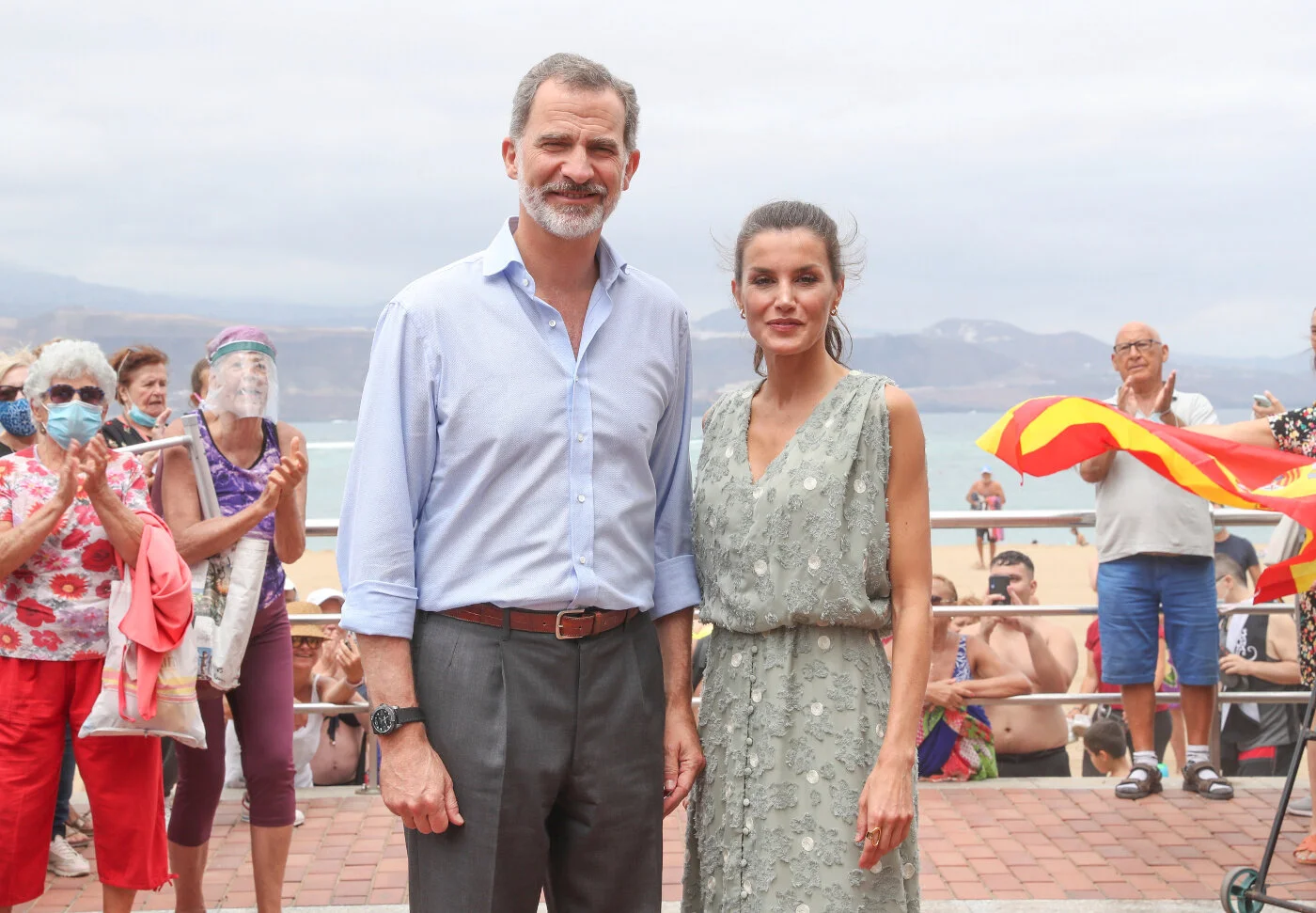 King Felipe and Queen Letizia visit Canary Islands