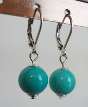 Corrie McLeod Turquoise Drop Earrings