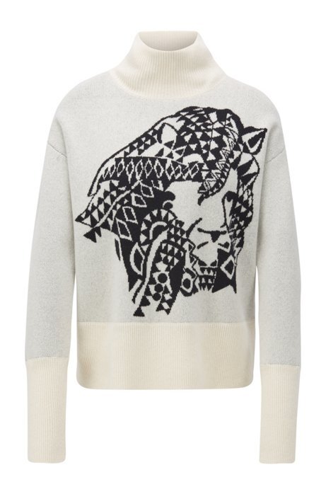 Boss x Meissen Jacquard-Pattern Cashmere Sweater — UFO No More