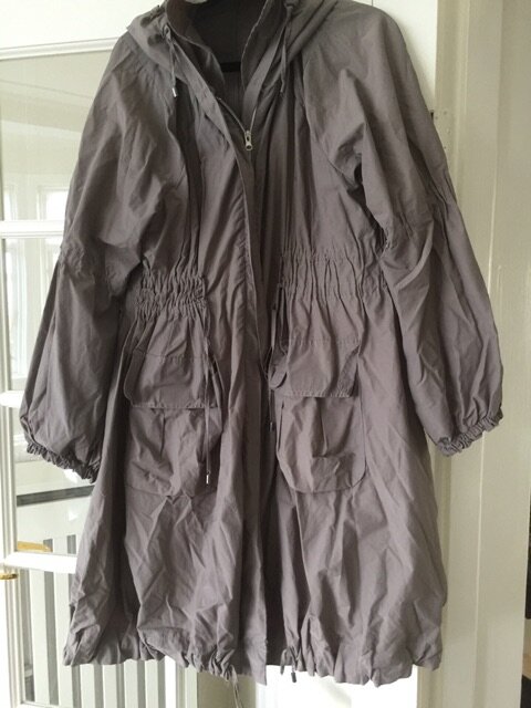 Whiite Windbreaker Jacket