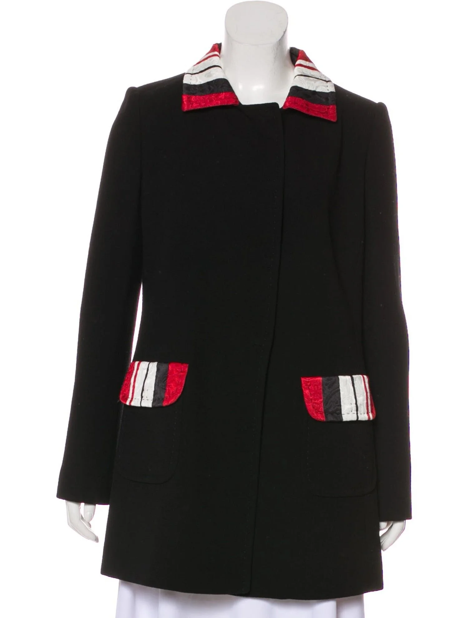 Dolce & Gabbana Wool Short Coat