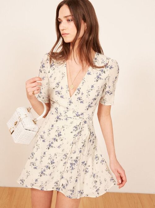 Reformation Lucky Dress in Madeline — UFO More