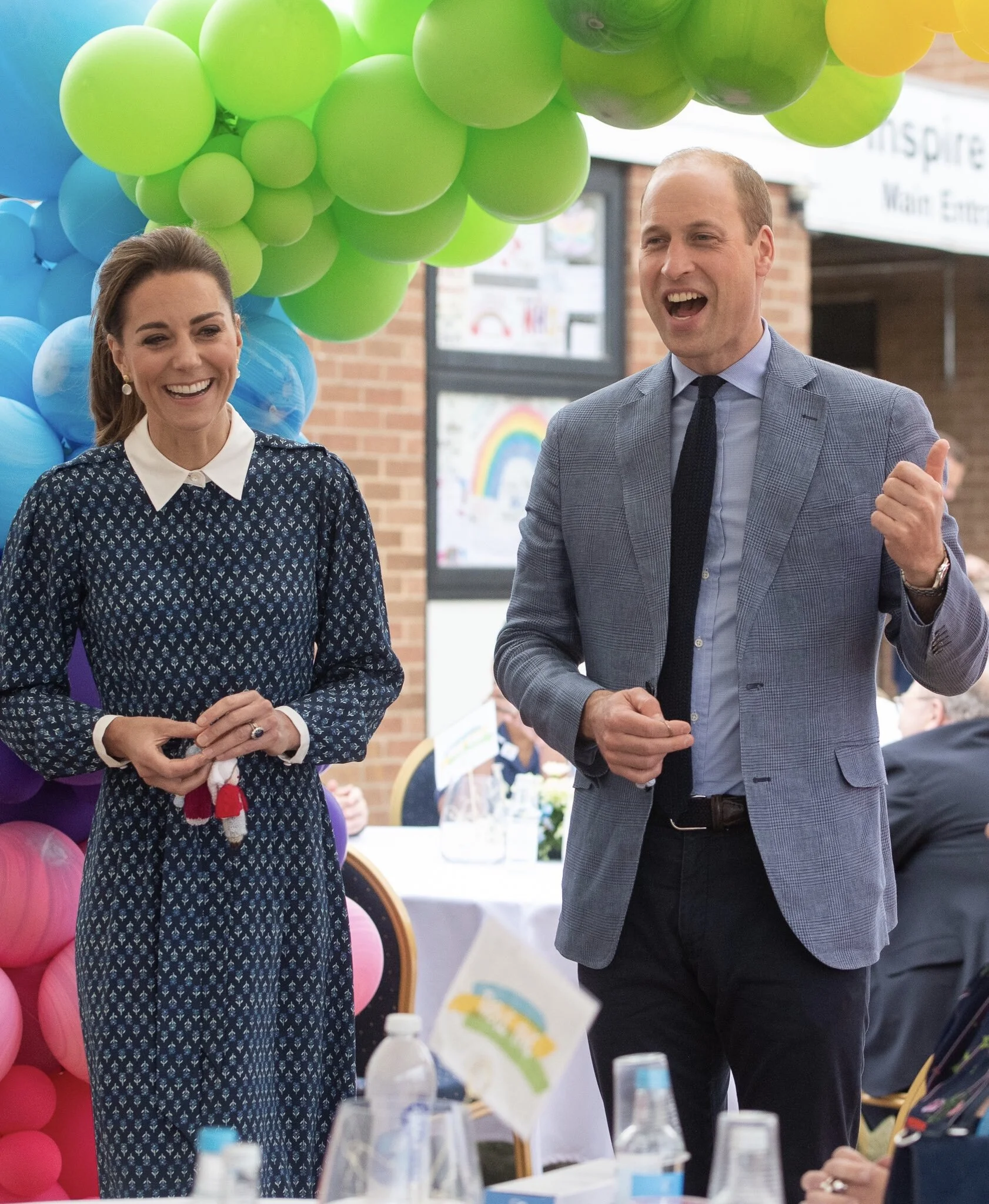 The Duke and Duchess of Cambridge celebrate NHS anniversary