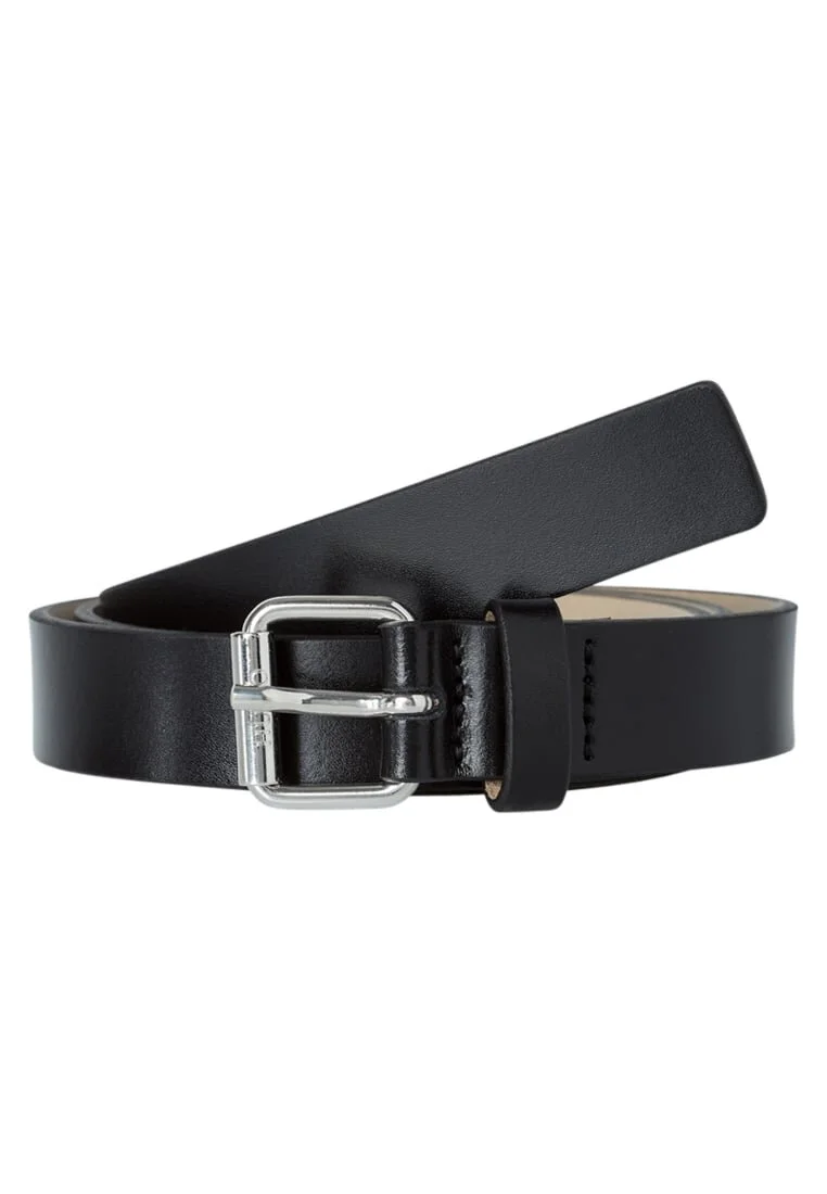 Hugo Boss Ley-D Belt in Black Leather