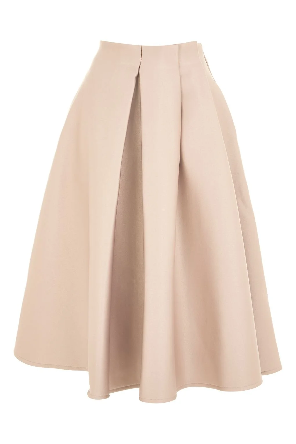 Topshop Pleat Front Prom Skirt 