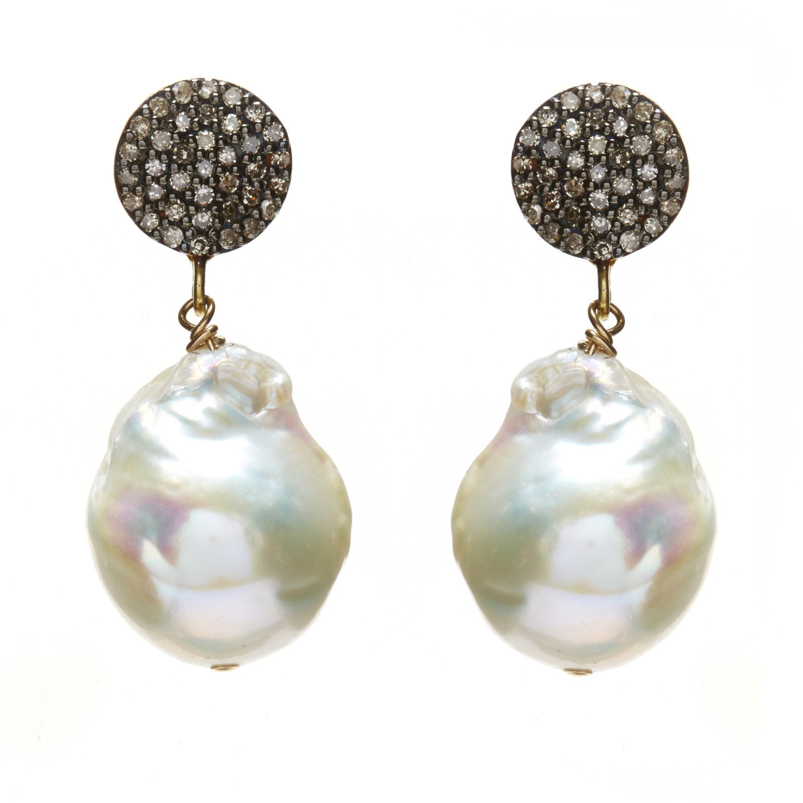 In2Design Diamond Baroque Earrings — UFO No More