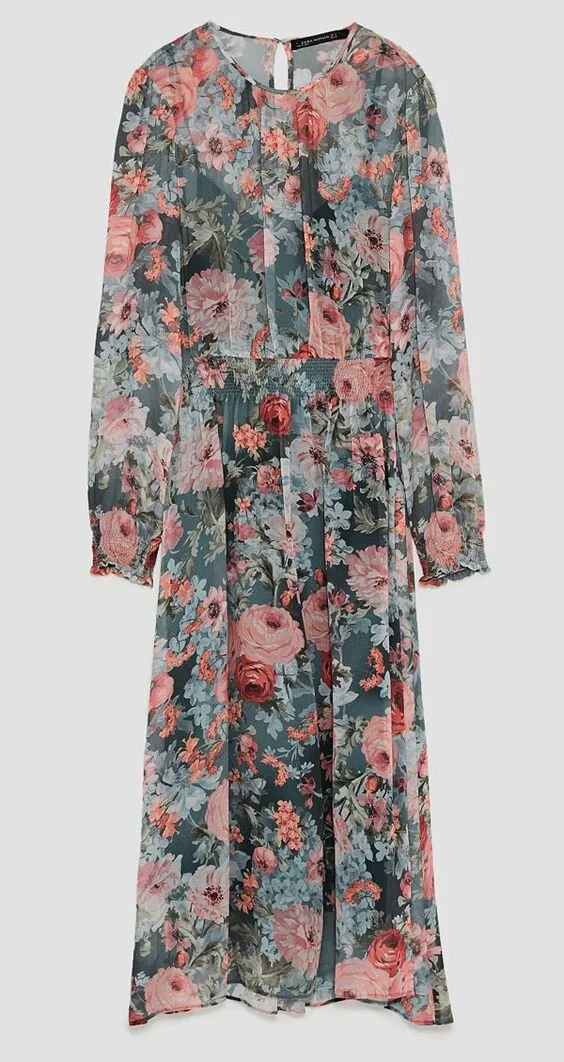 knee length dresses for ladies Zara One Shoulder Midi Dress - Olive Palm