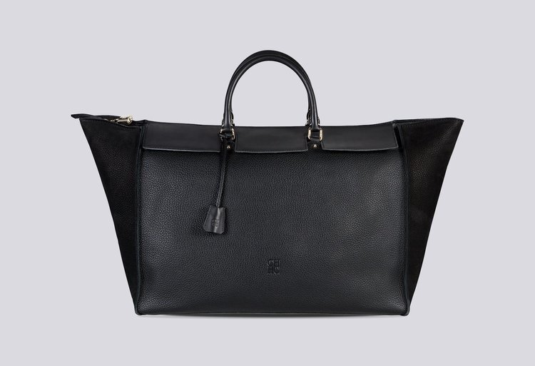 Carolina Herrera Vendôme Bag in Black Leather — UFO No More