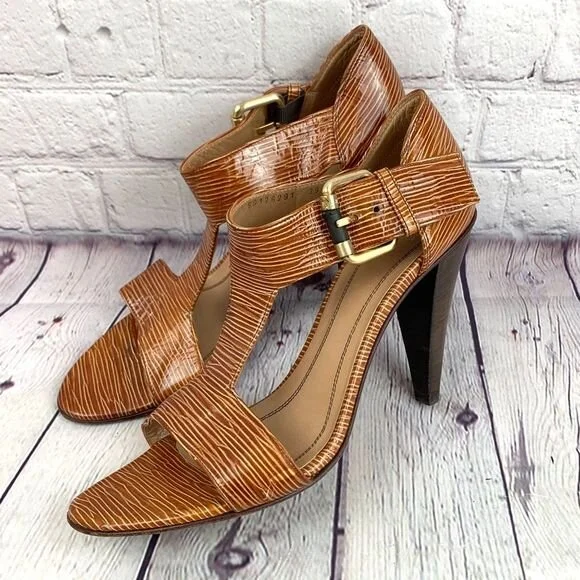 Hugo Boss Embossed Sandals