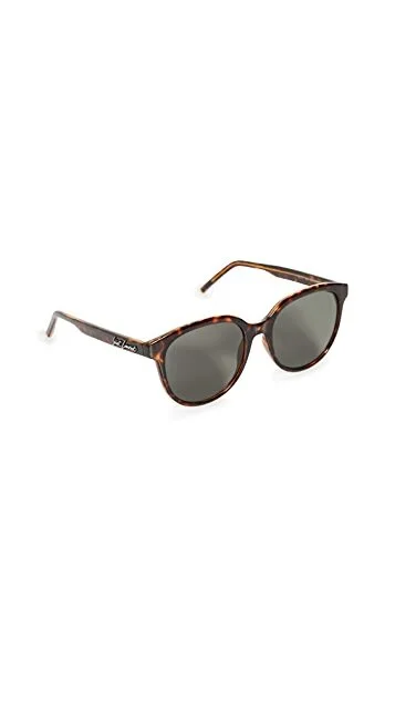 Saint Laurent Signature Round Sunglasses