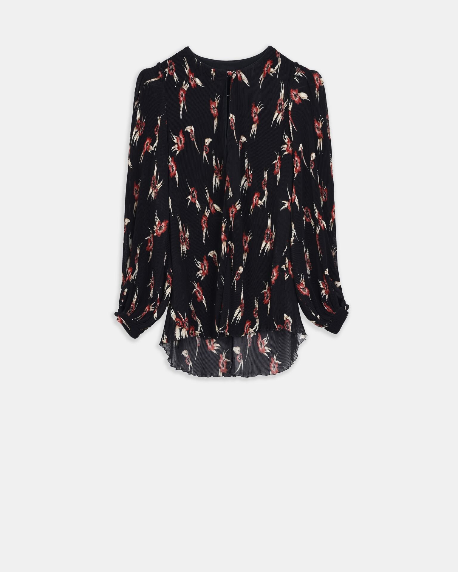 Isabel Marant Wave Pleated Blouse — UFO No More