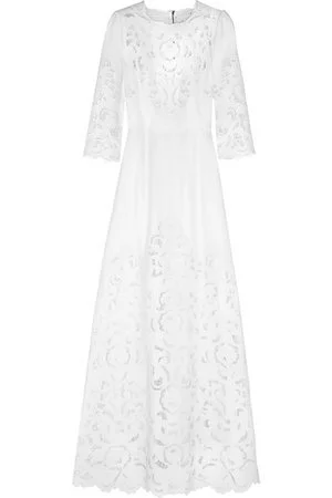 Dolce & Gabbana Cutout Crepe Gown