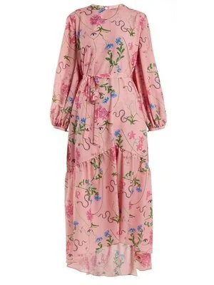Borgo de Nor Bella Printed Crepe Dress