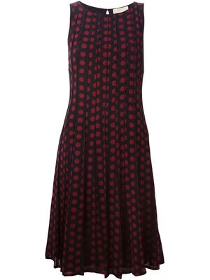 Michael Michael Kors Sleeveless Polka Dot Dress UFO No More
