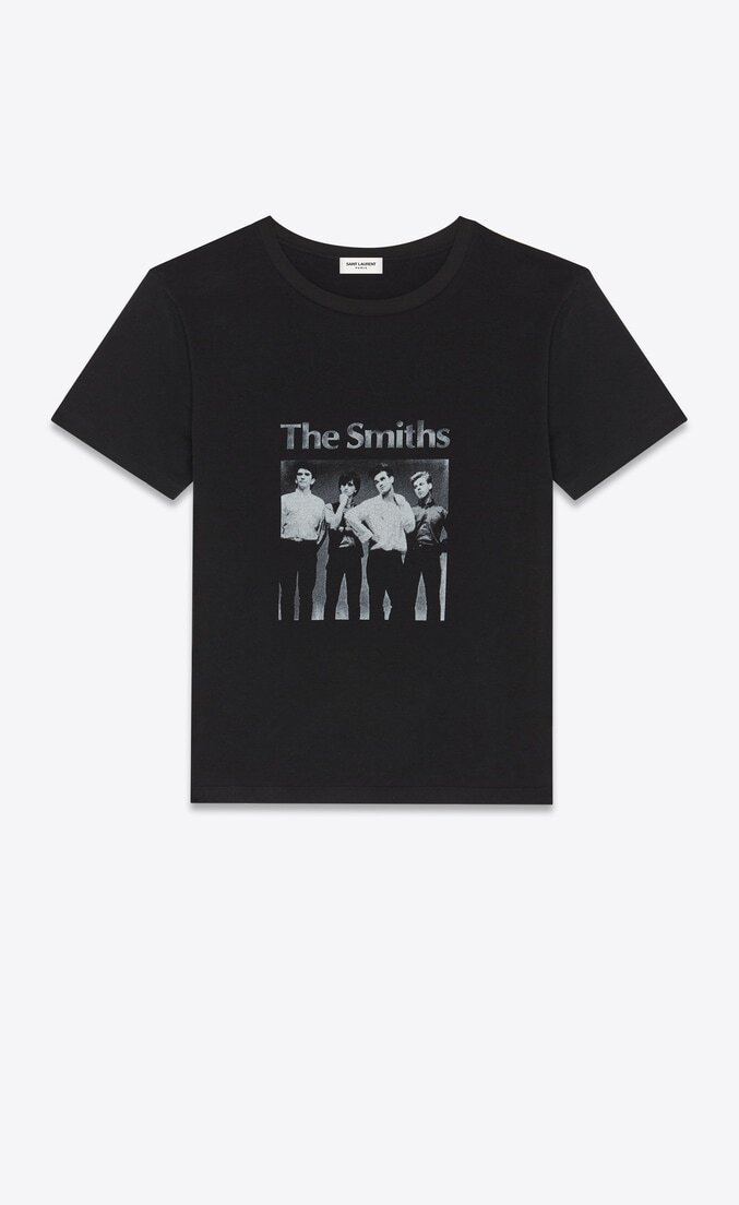 Saint Laurent The Smith T-Shirt in Black.jpg