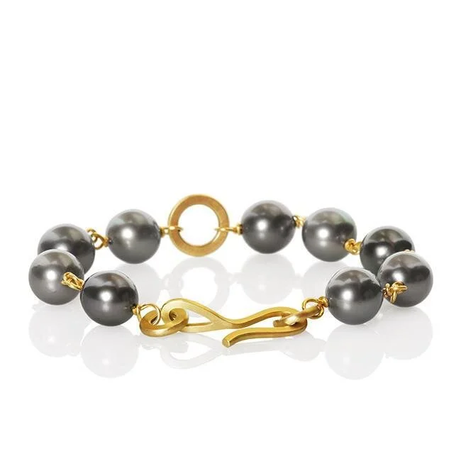 Dulong Fine Jewelry Anello Tahitian Pearl Bracelet