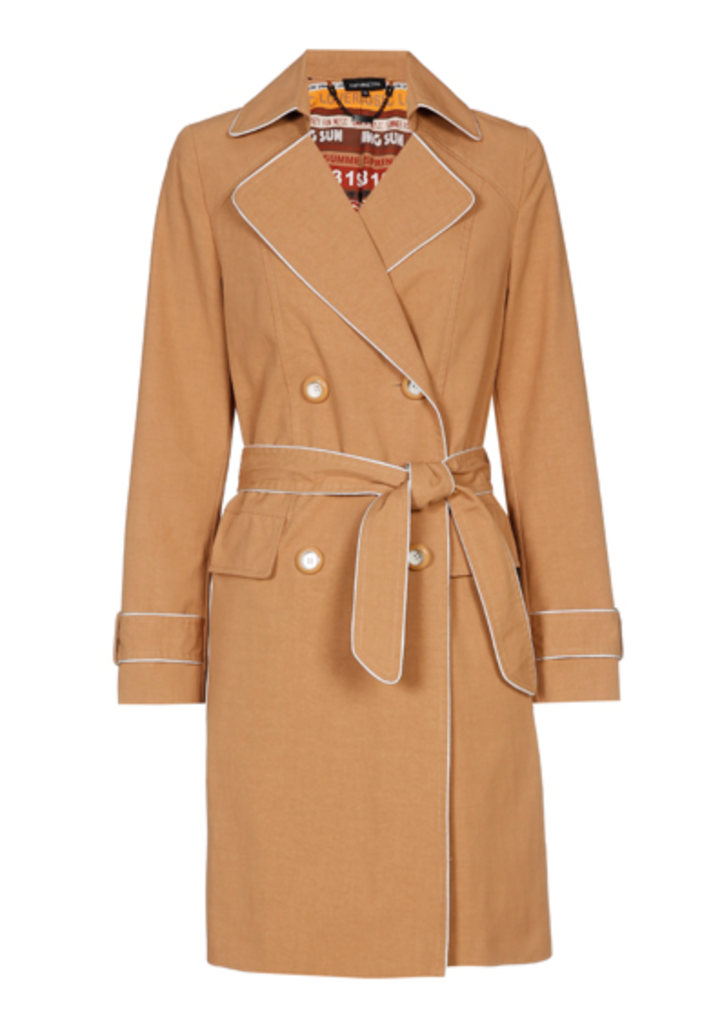Caroline Biss Trench Coat