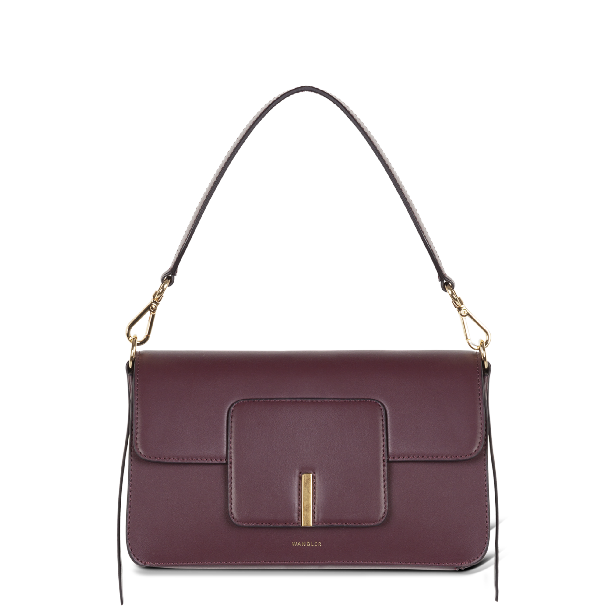 Wandler Georgia Bag in Wine Leather
