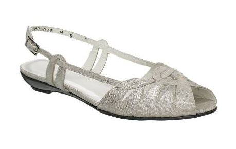Stuart Weitzman Archie Slingback Sandals in Lizard Leather