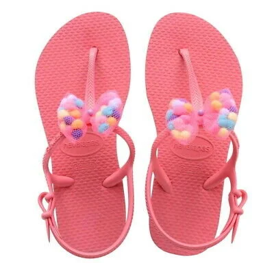 Havaianas Freedom Pom Pom Sandals