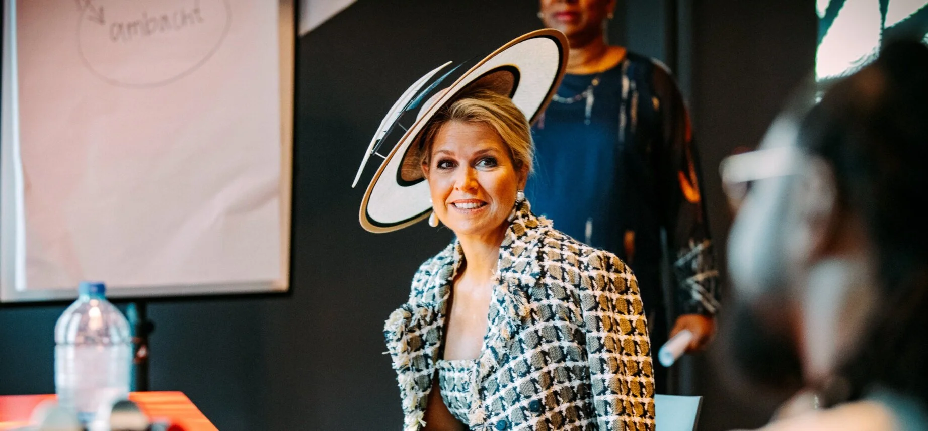 Queen Maxima attends opening of Theater Zuidplein in Rotterdam