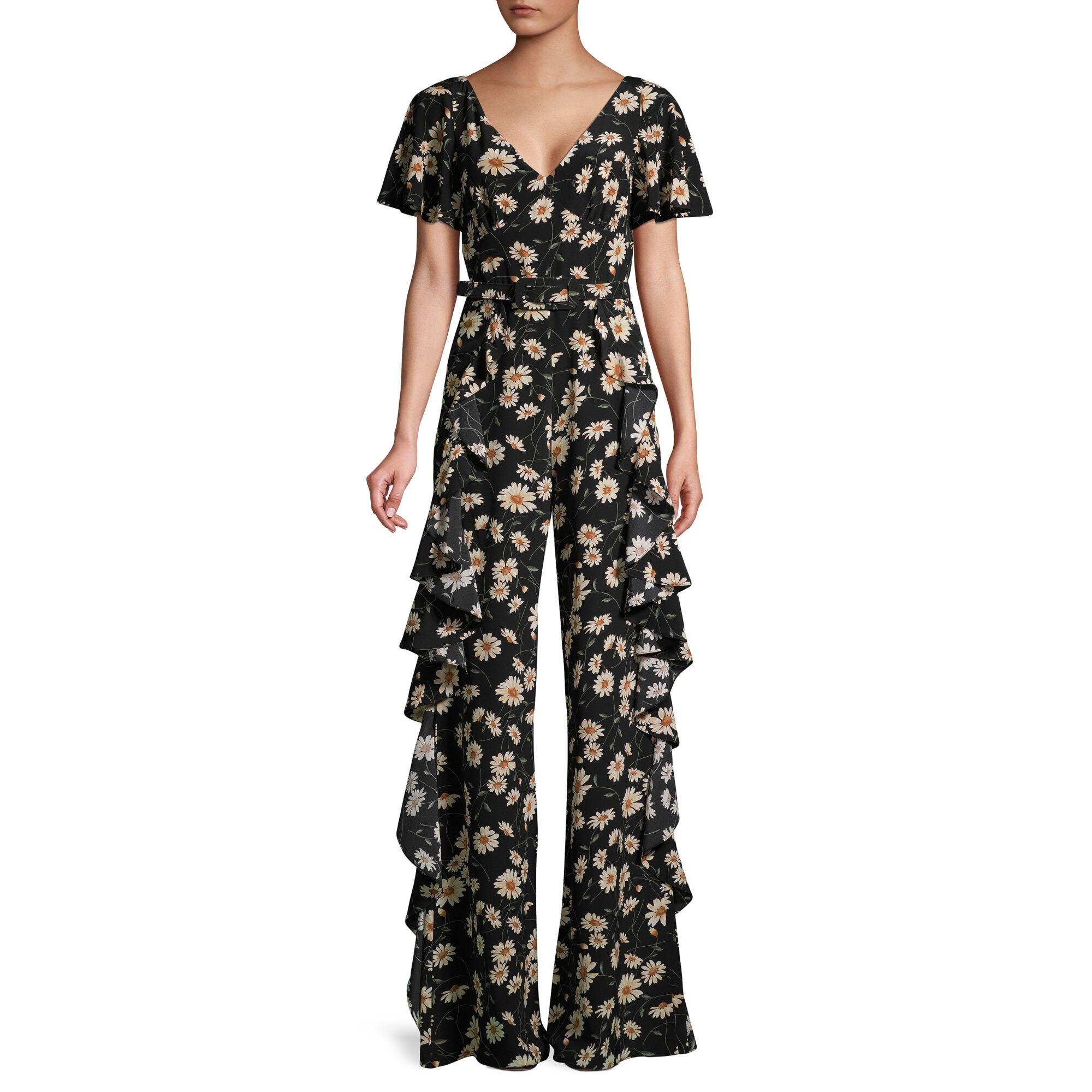 Michael Kors Ruffle-Trim Floral-Print Silk Jumpsuit.jpg