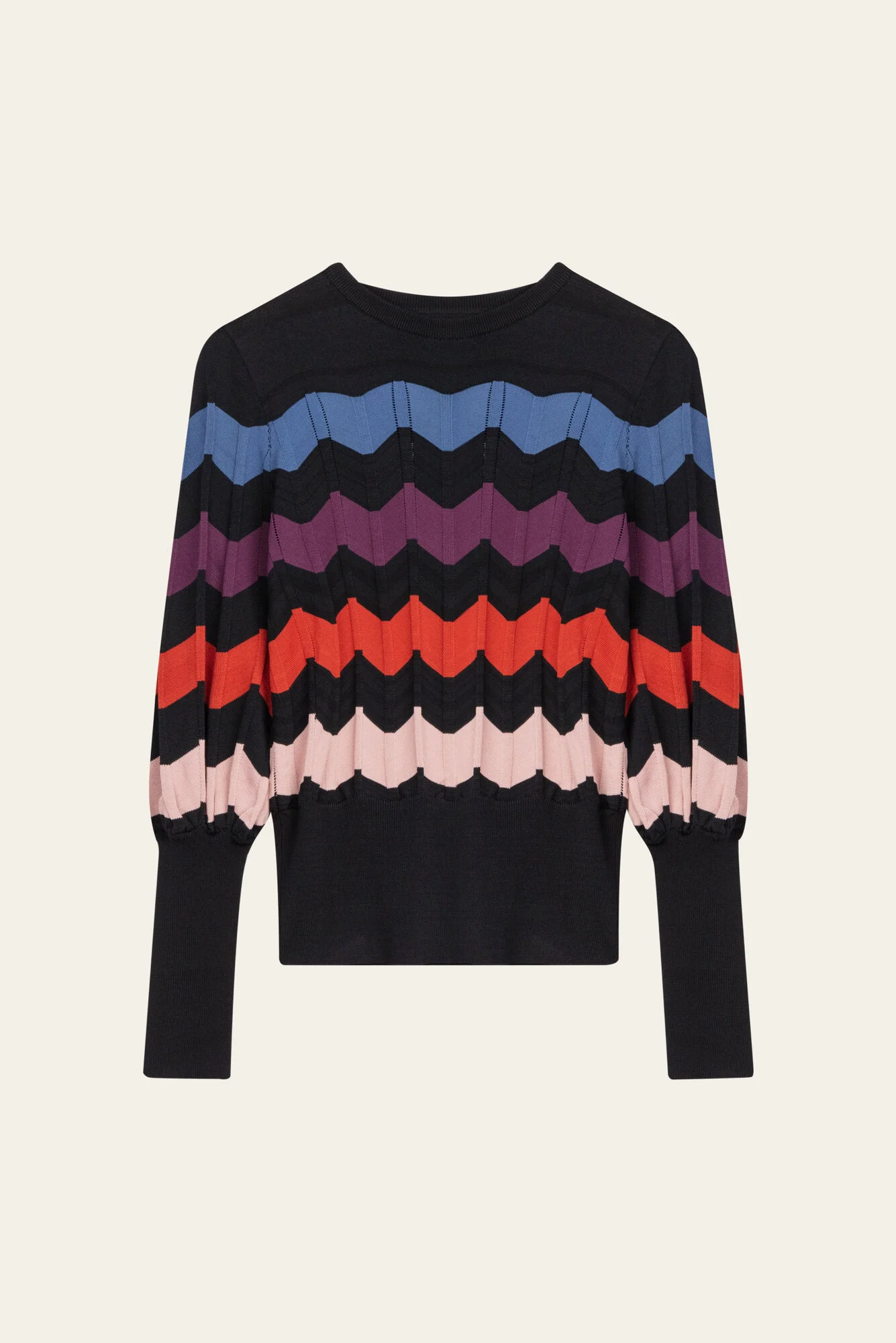 By Malina Billie Top in Multi Stripe