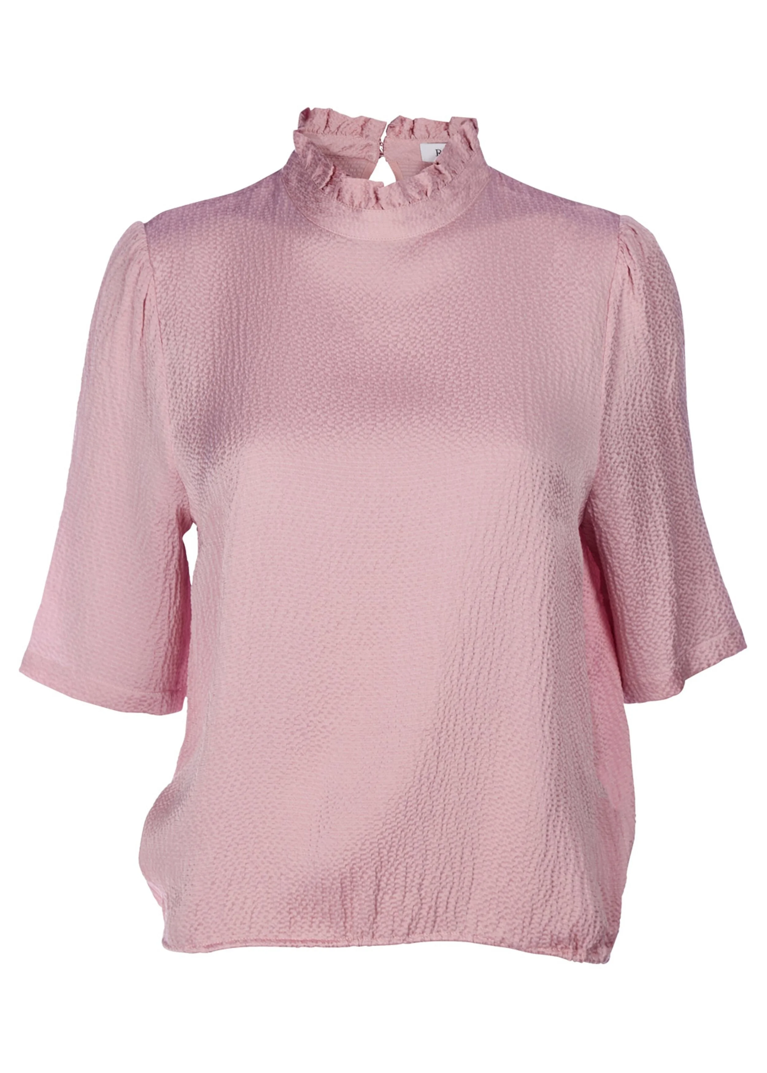 Rodebjer Marble Silk Top in Petal Pink