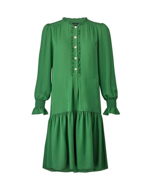 ME+EM Silk Forever Swing Dress in Jewel Green — UFO No More