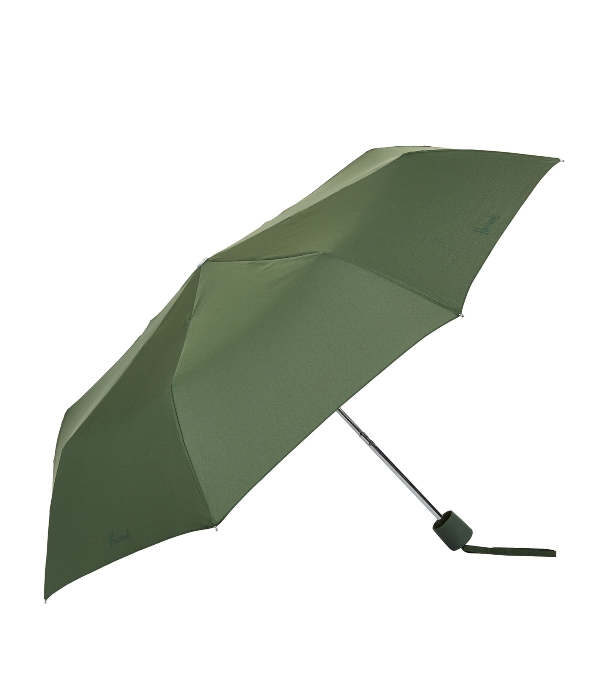Harrods Logo Umbrella in Green.jpg