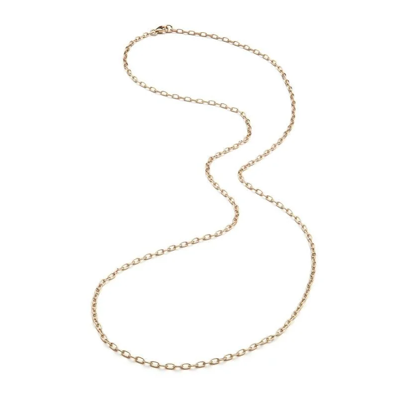 Jennifer Fisher 17” Small Link Chain in Yellow Gold