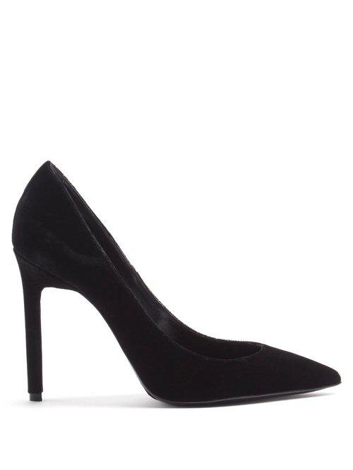 Saint Laurent Anja 105 Court Shoes in Black Velvet.jpg
