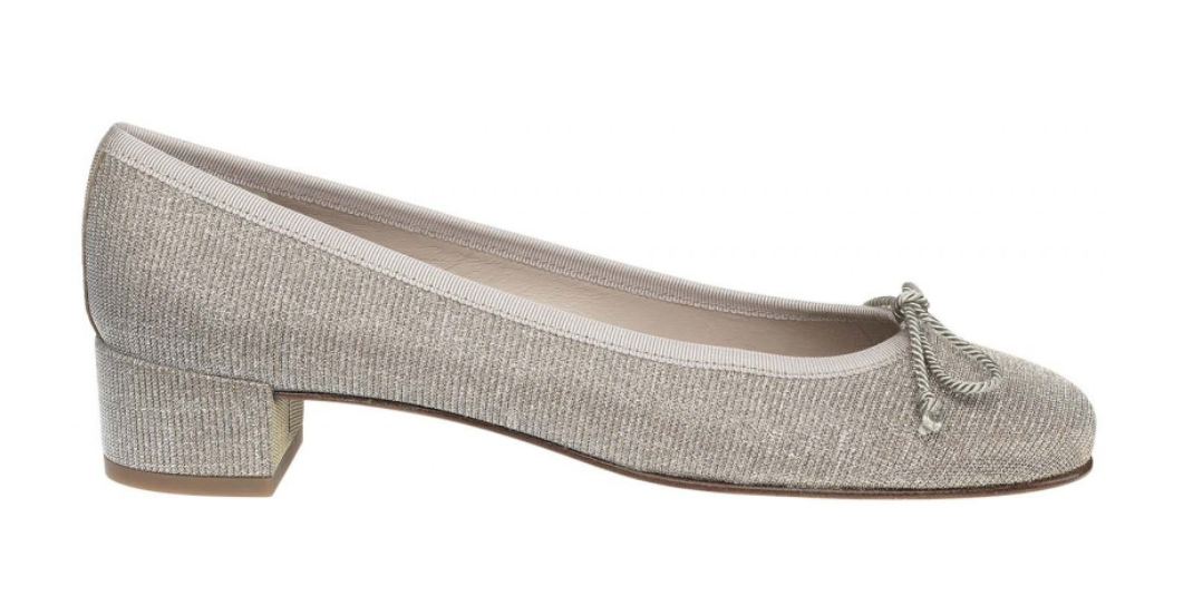 Mascaro Lindsay Ballet Flats in Champagne UFO No More