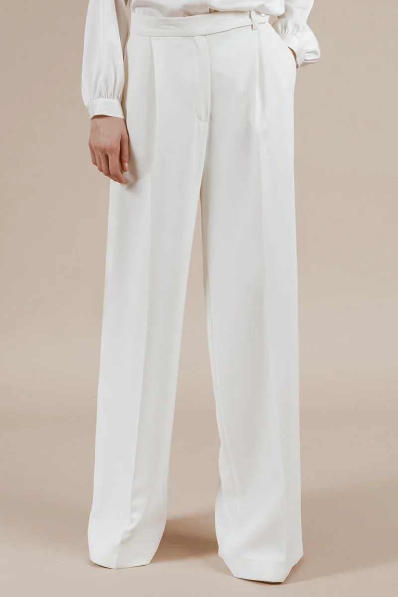 Gytta Trousers White