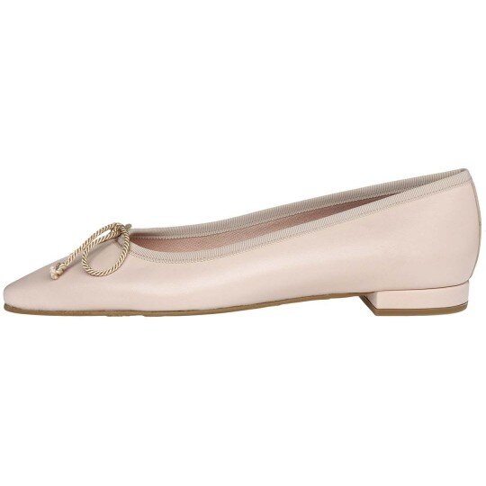 Pretty Ballerinas Tabitha Ballet Flats in Pink Leather — UFO No More