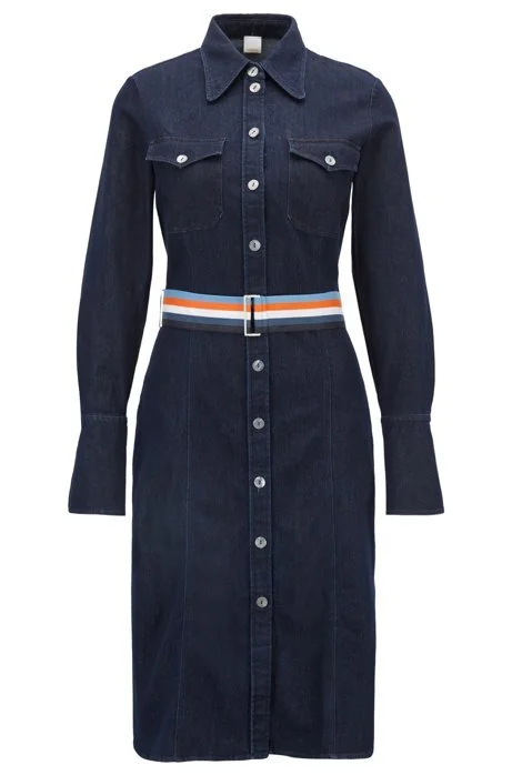 Hugo Boss Caddli Stretch Denim Dress