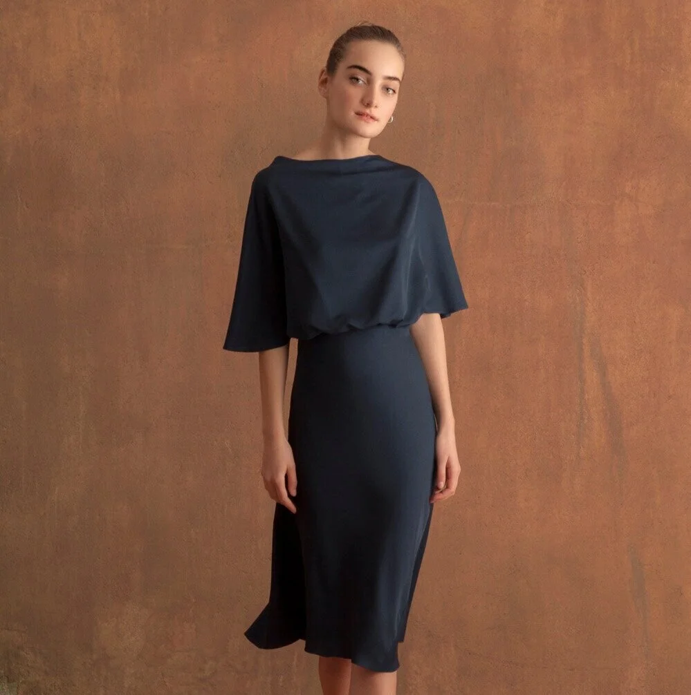 Cortana Valentina Dress in Blue