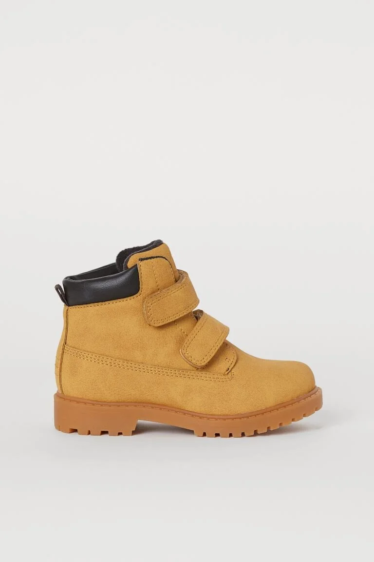 H&M Boots with Hook-Loop Fasteners