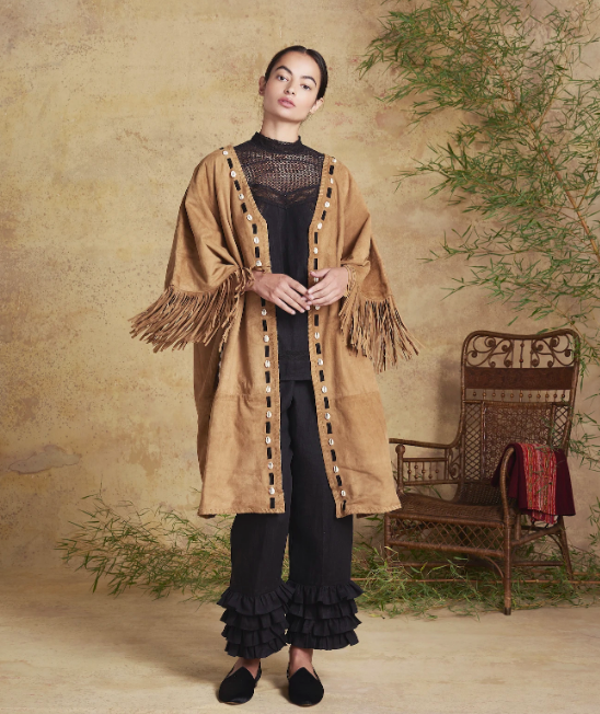 Muzungu Sisters Duni Jacket in Brown.png