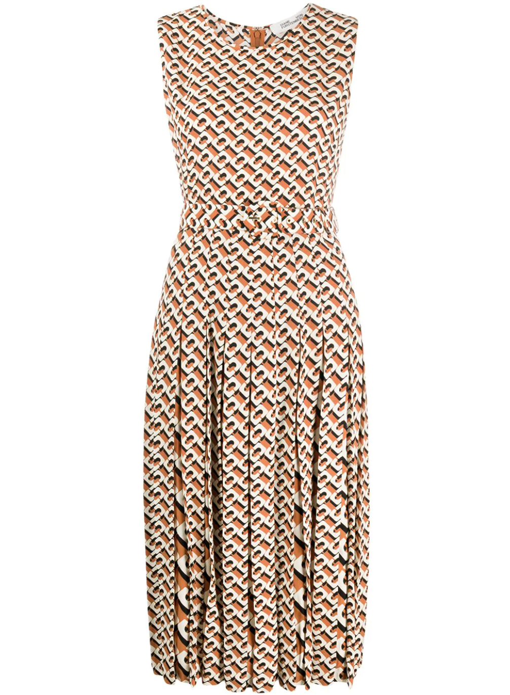 Diane von Furstenberg Geometric Print Dress