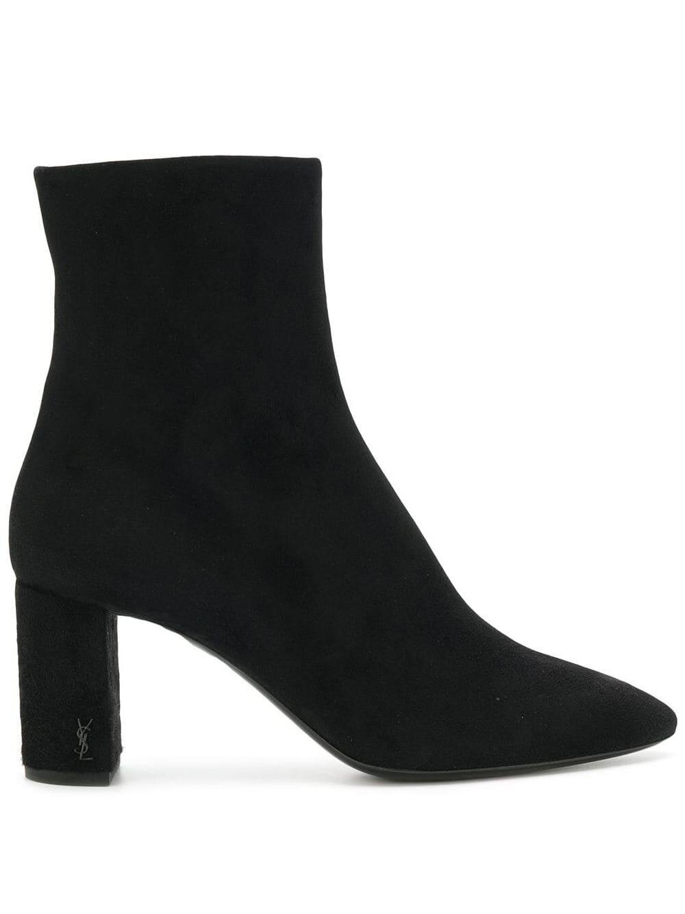 Saint Laurent Lou Ankle Boots in Black Suede.jpg