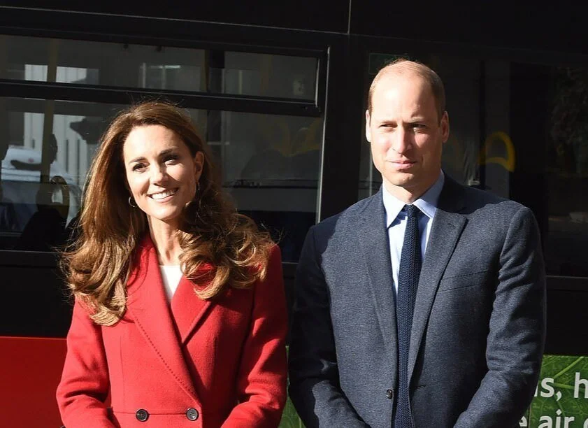 The Duke and Duchess of Cambridge visit Hold Still Exhibition Sites