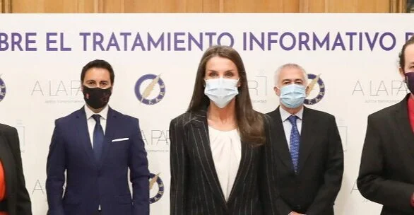 Queen Letizia attends the IV Conference on Informative Treatment of Disability in the Media